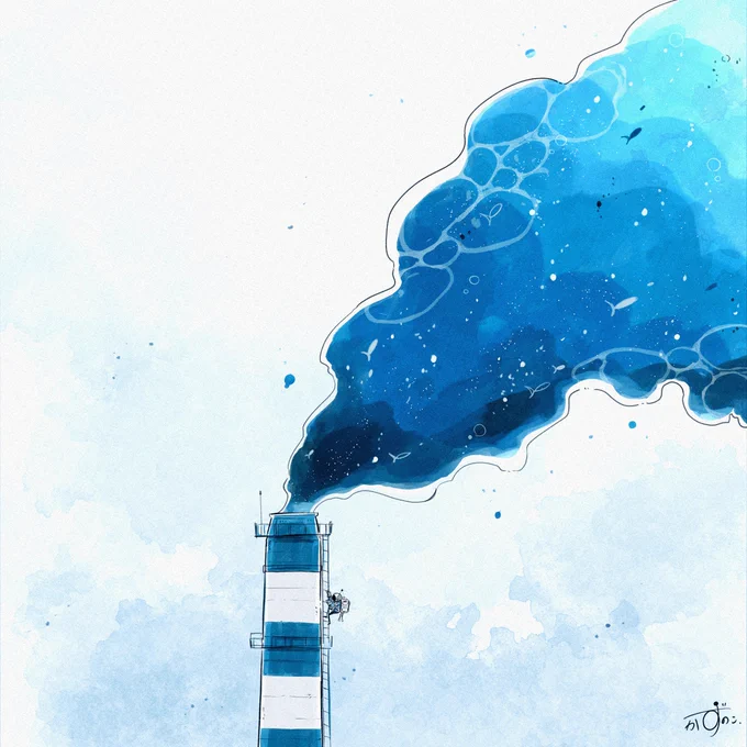 海の煙突

#イラスト 
