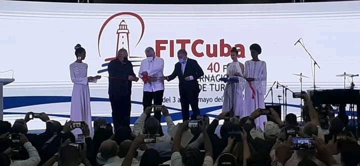 MMarreroCruz's tweet photo. En #Varadero, principal destino de sol y playa del turismo cubano, inició en la mañana de #Hoy la Feria Internacional de #Turismo #FITCuba2022, con la presencia de 5260 participantes de 53 países del mundo.
#Cuba 🇨🇺 https://t.co/UeUF21VAMr