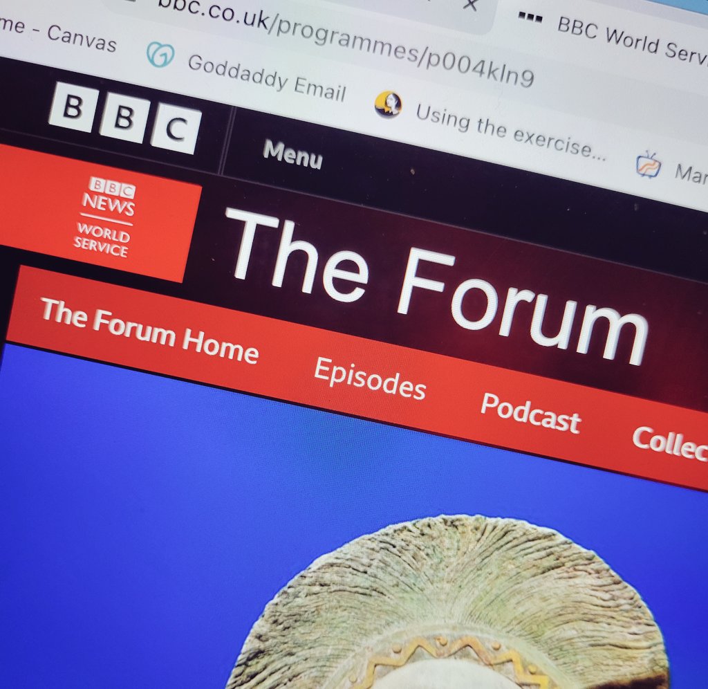 NealMBennett's tweet photo. Recording today with Camilla Townsend, Distinguished Professor of History at Rutgers iTV Studio for the BBC podcast The Forum. #bbctheforum https://t.co/HPKgEMPFXY