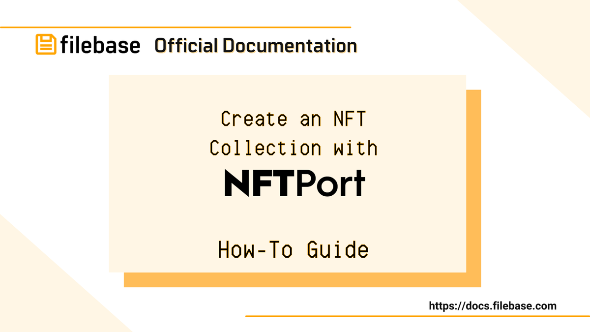 Filebase's tweet photo. Create an #NFT Collection using @nftport_xyz 👀 and deploy onto decentralized storage in-seconds with @Filebase 💾
➡️ https://t.co/Vus1LF6gqR
#NFTPort https://t.co/WqfBc6xuN8
