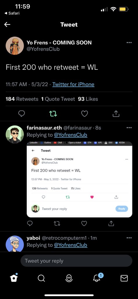 Tylerrgk's tweet photo. @YofrensClub Done https://t.co/ltqFEz3Ex0