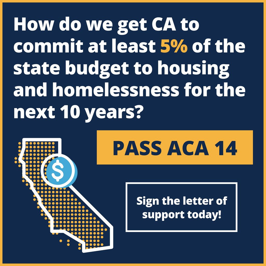 TheRoadmapHome's tweet photo. ☎️Calling all Californians who want to invest in housing solutions: Let’s get CA lawmakers to commit at least 5% of our state budget to housing &amp; homelessness—our communities need action now. Help pass ACA 14. Submit a letter of support from @housingca: https://t.co/b9tAYYrB6p https://t.co/EsU9Di7lHY