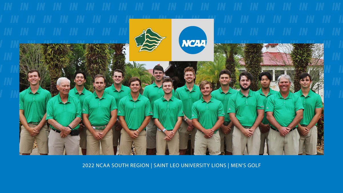 Thursday Marks the Opening Day of NCAA South Regionals for Saint Leo Men’s Golf Team
📰bit.ly/3kGeV1W

#LIONS🔒