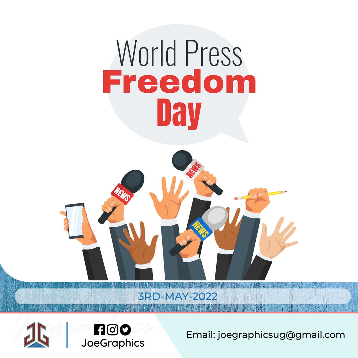 KiyembaJoseph5's tweet photo. #JoeGraphics 
#WorldPressFreedomDay2022 https://t.co/OfMaHVC3H1