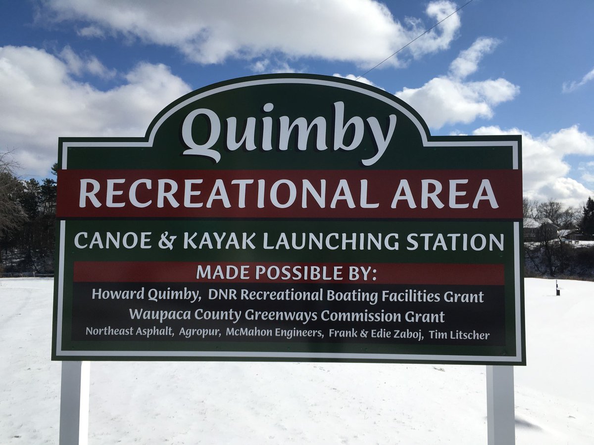 We're hopeful for warm weather soon so this new kayak launch can be put to use! Andy Schmidt, municipal &amp; water resources engineer, did the site plan design for this handicapped-accessible launch. He also assisted the City of Weyauwega to obtain a WI DNR grant for the project.