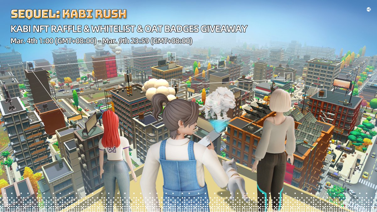 The last campaign ended with success, thank you all participants! 🔥

💥Sequal: KABI RUSH is coming up next! 

EXTRA REWARD: Claim 4 different KVERSO OATs and be nominated in KABI NFT raffle! 
#NFT #Metaverse #Dfinity  
Gleam:gleam.io/competitions/o…
Galaxy:galaxy.eco/KVERSO/campaig…