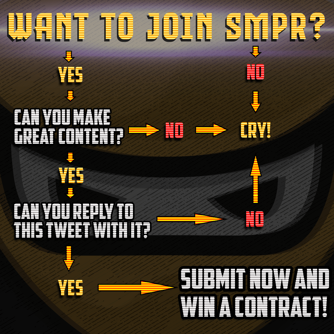 SMPR_esports's tweet photo. Choose the route that leads you to #JoinSMPR https://t.co/RIp4bVCtYF