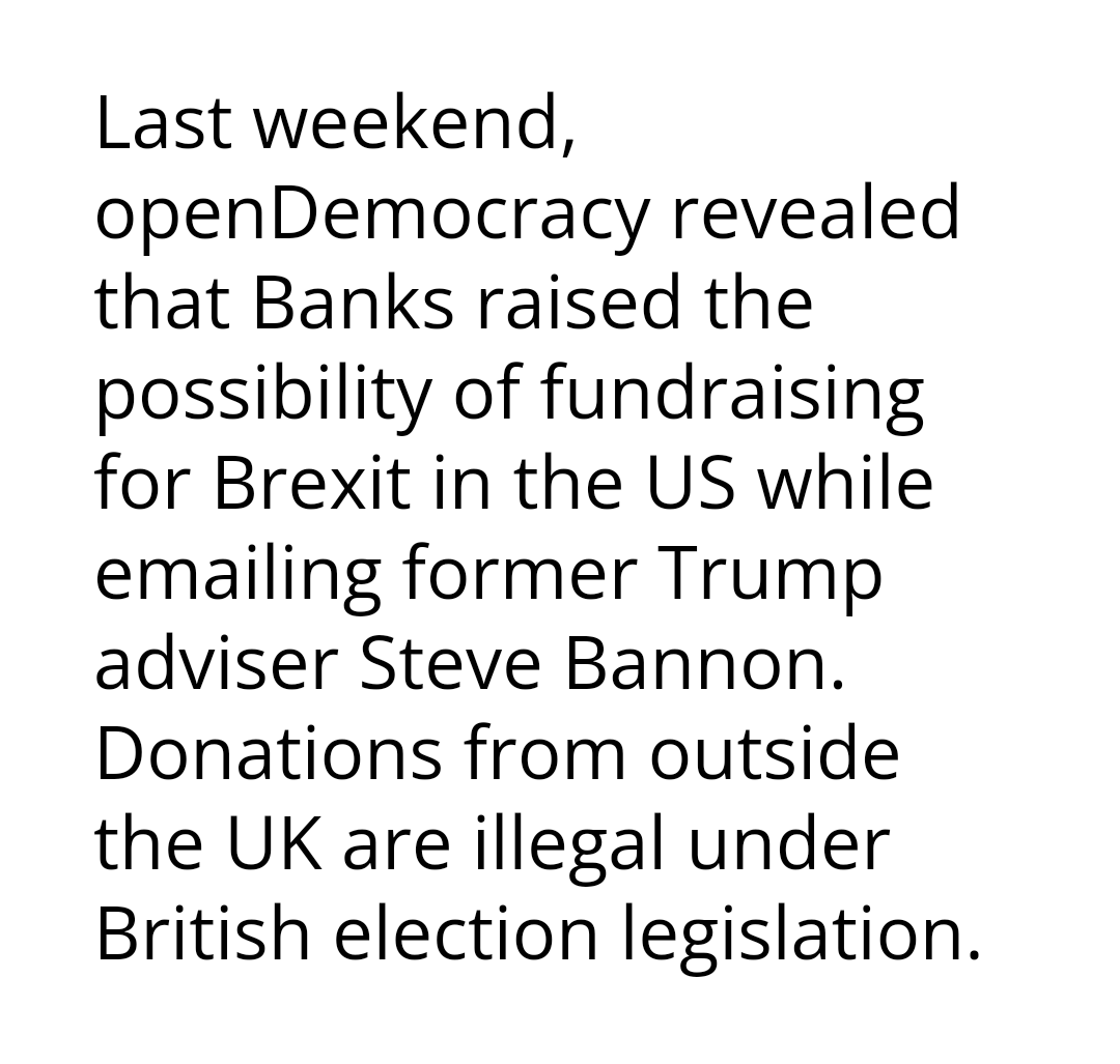 NarcAware's tweet photo. As reported in Open Democracy foi response to May preventing MI5 request of Intelligence probe of ukip/ Banks in lead up2 #Ref2016
Odd language🧐

"Impede future formulation of govt policy"

(Also Notes Banks email about Raising funds w TrumpTeam Bannon.) https://t.co/mjqepqn3fs https://t.co/51DtX3Zv0Z