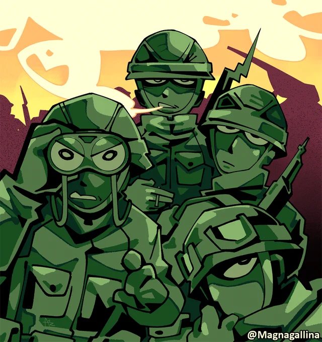 Toy soldiers 