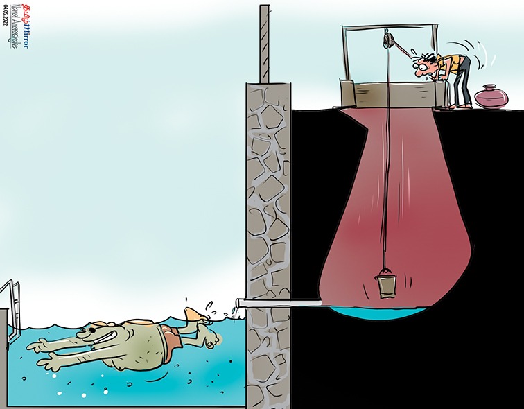 Dailymirror_SL's tweet photo. Cartoon of the day. https://t.co/gecVXXhMDK