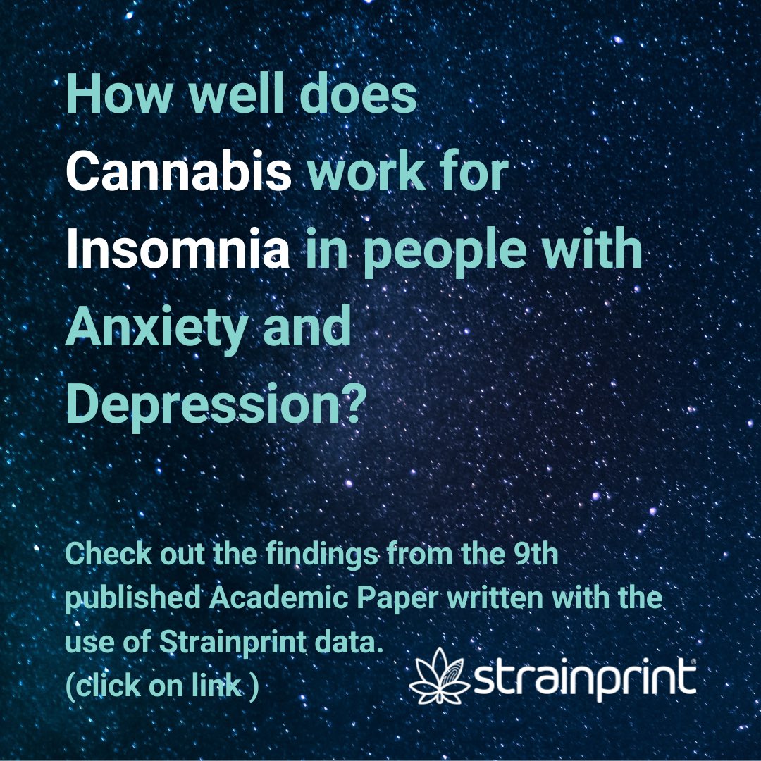 Strainprint (@strainprint) on Twitter photo Proud to share this research from Dr. Benicio Frey and colleagues <a href="/McMasterU/">McMaster University</a> . šlnkd.in/eFSxeSZRĀ
#cannabisdataĀ #realworldevidence #insomniaĀ #peerreview #depression #anxiety #medicalcannabis #sleepbetter #cannabisresearch #cannabiseducation #share #research Proud to share this research from Dr. Benicio Frey and colleagues <a href="/McMasterU/">McMaster University</a> . šlnkd.in/eFSxeSZRĀ
#cannabisdataĀ #realworldevidence #insomniaĀ #peerreview #depression #anxiety #medicalcannabis #sleepbetter #cannabisresearch #cannabiseducation #share #research