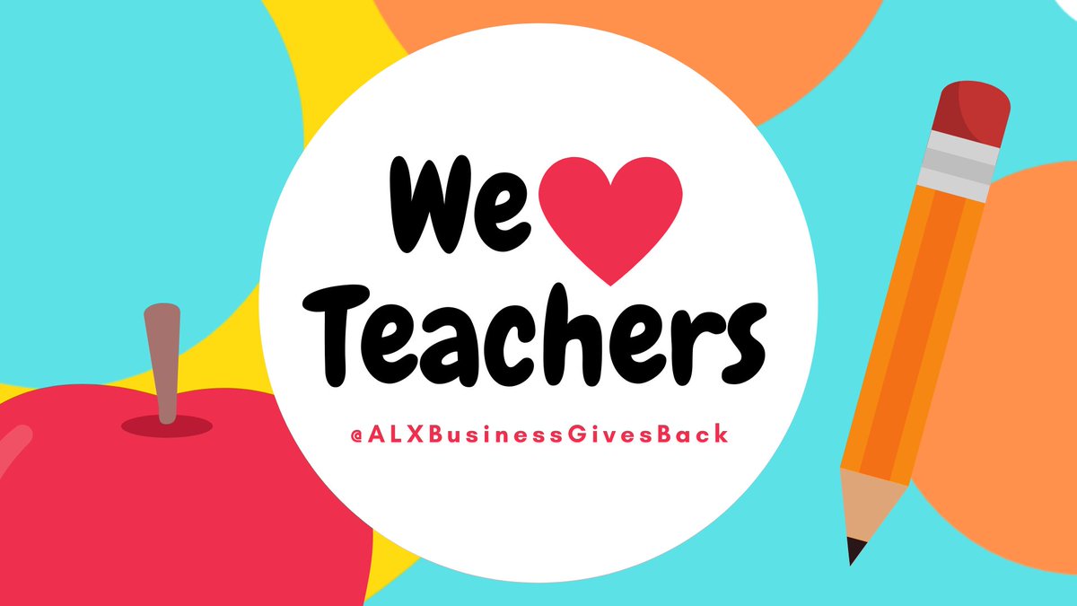 explanationkids's tweet photo. It's #TeacherAppreciationDay!
We're partnering w/#Alexandria biz leaders #allinforteachers through the #alxbizgivesback initiative. 
#teachers: here's a list of discounts &amp; services just for you in ALX this wk: https://t.co/G5zMzV7yVt. 
#Biz: join us here https://t.co/kWv2yhOgzQ https://t.co/k39h0xDMjw