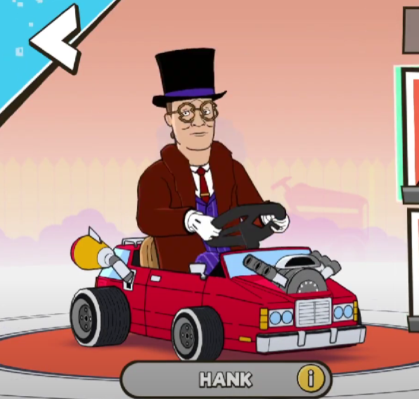 Hank Hill battles for sitcom supremacy in Apple Arcade kart racer