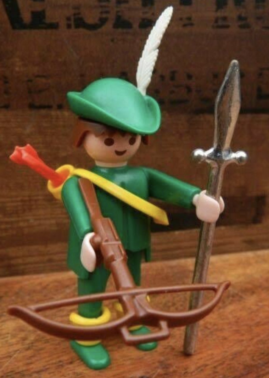 Playmobil,ARCHER with CROSSBOW & ARROWS 