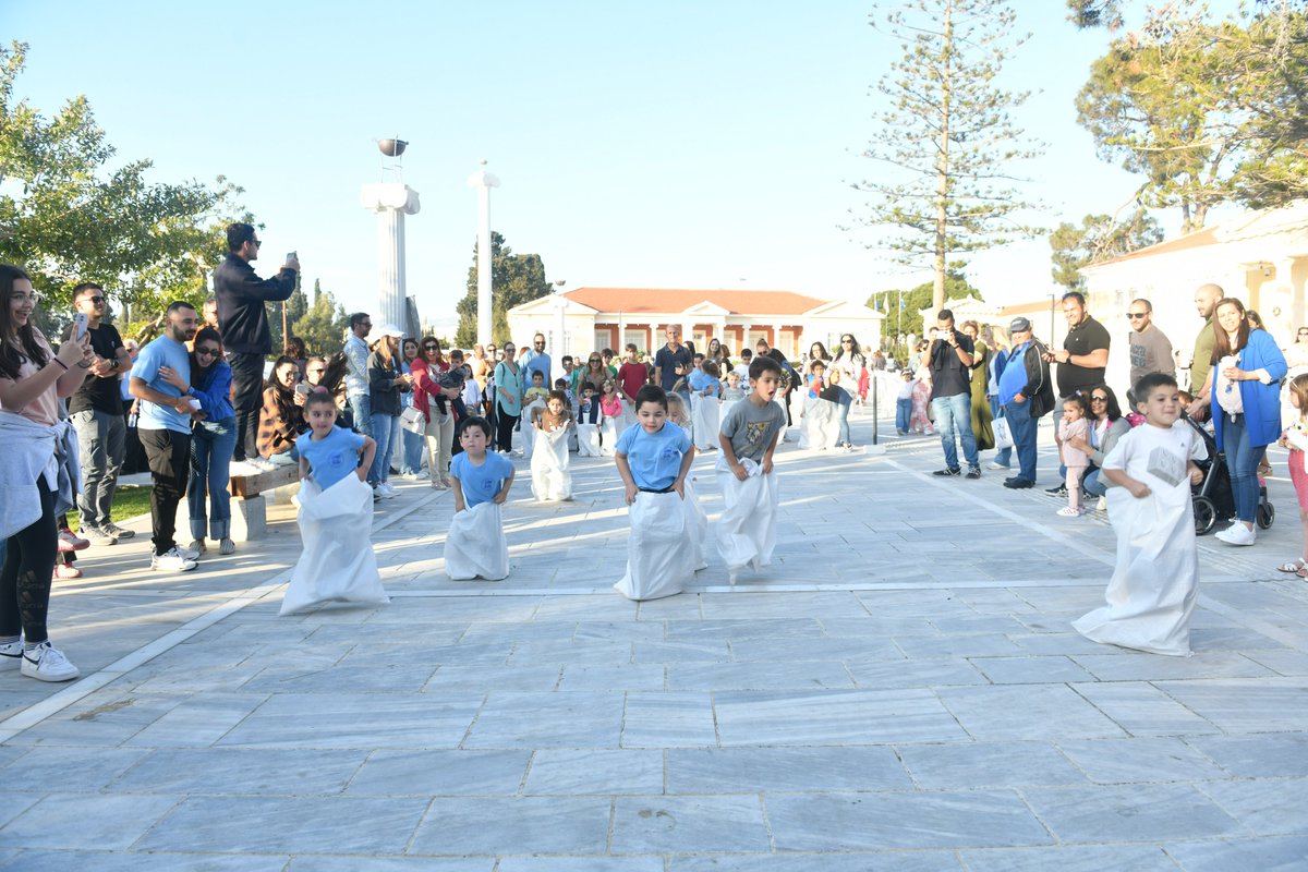 Our festival of Traditional Easter Games took place in the centre of Paphos (Cyprus) and was really successful. 
Thank you Anastasia Papalouka for this information and photos
KTIMA, Cyprus, is a member of AEJeST

Web: aejest.com 
#traditionalsportsandgames #aejest