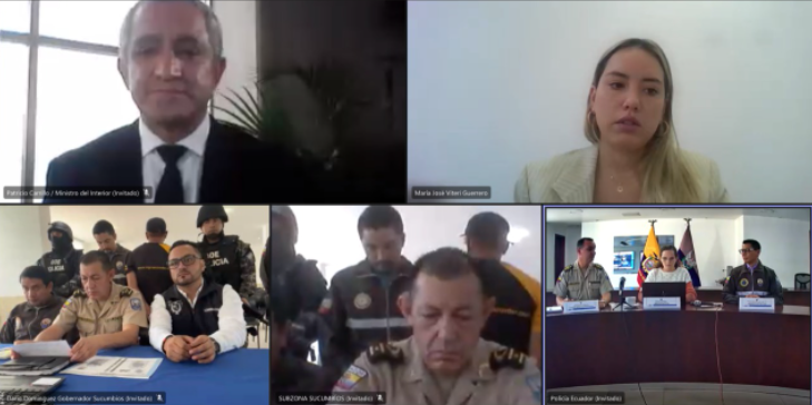 🔴 [FACEBOOK LIVE] Sigue la transmisión en vivo de los avances sobre el presunto caso de violencia sexual ocurrido contra una estudiante, en el transporte escolar de una institución educativa fiscal de la ciudad de Quito. ➡️ fb.watch/cN3uYEEaZk/ 

#PorUnEcuadorSeguro