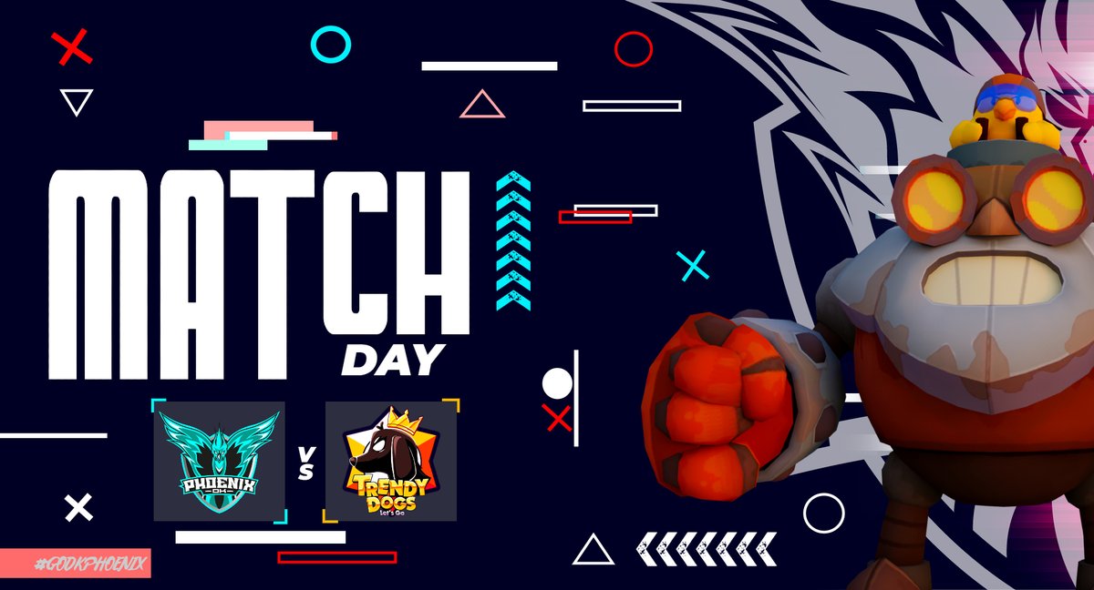 🐦DK PHOENIX BS🐦

#BS x Match Day

El día de mañana debutamos en la Liga Guarani, daremos todo para llevarnos la  primera jornada !!! 

🏆 Liga Guarani
🆚 <a href="/trendydogsgg/">Trendy Dogs</a> 
🕐 22hs🇲🇽

🐦 #GODKPHOENIX
📺 twitch.tv/eltiochuymx