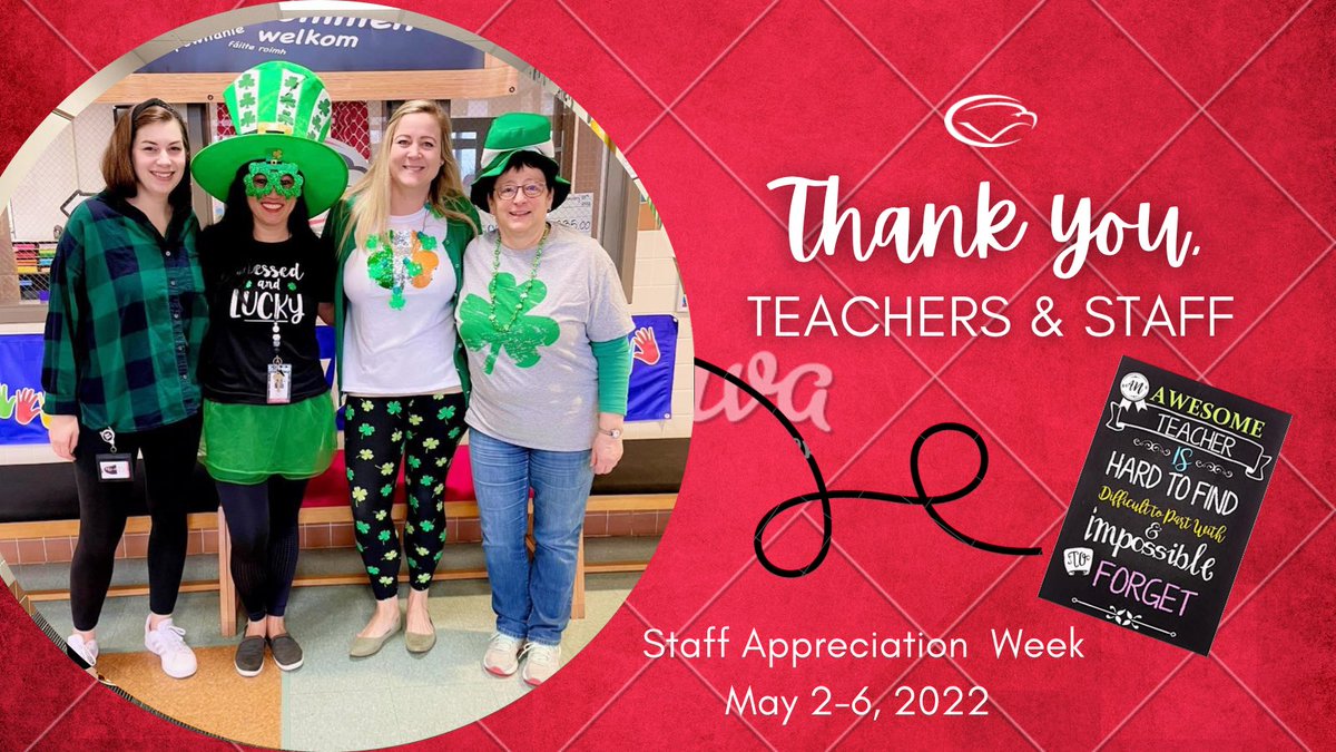 It’s May 3 and Day 2 of Staff Appreciation week.  Here’s another salute to the outstanding staff here at Silver Spring … please be sure to let them know how much you appreciate them … <a href="/SilverSpringES/">SilverSpringES</a>  <a href="/CVSDElementary/">Elementary Education</a>