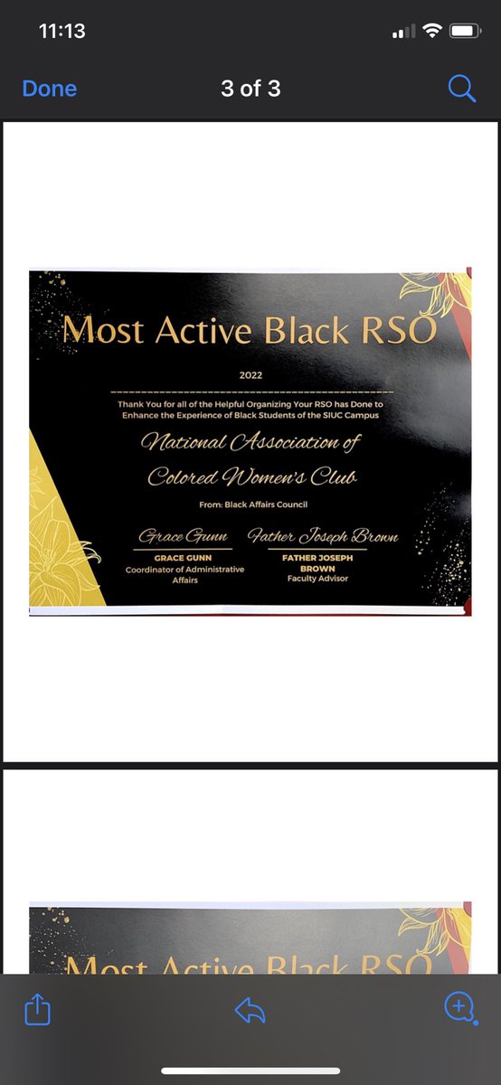 Nacwc_Siuc's tweet photo. 2x in a row!!! Thank you @BAC_SIUC_ for the recognition 🥹 &amp; big thanks to the entire Women of Action chapter! 💜 https://t.co/fUhczNU2gN