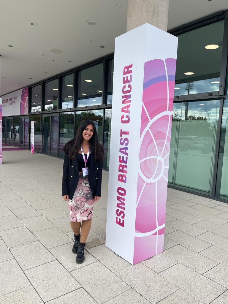 VukovicPetra's tweet photo. So happy to attend congress in person! Looking forward to all exciting data that will be presented on #ESMOBREAST22 ⁦@ndenduluri1⁩ https://t.co/z0PAUPHhKh