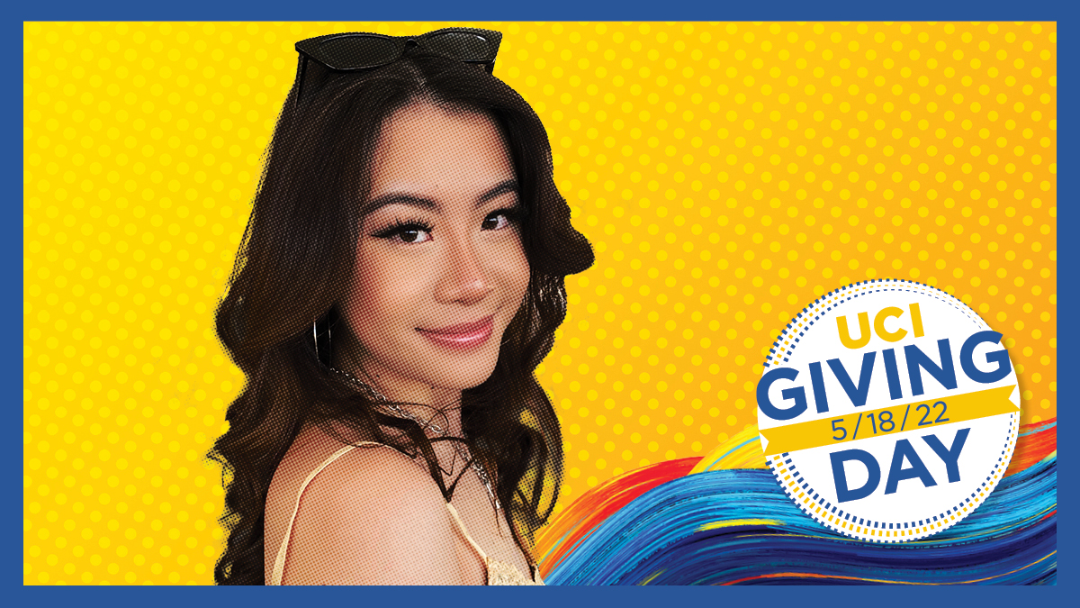 “Thanks to donors like you, first-generation, low-income students like me are able to chase their dreams &amp; create a successful future.” 
—Faith Du '24, @UCIHumanities &amp; <a href="/ucisocsci/">UCI Social Sciences</a> <a href="/UCIGiving/">UCI Giving</a>

Support great students like Faith on #UCIGivingDay, May 18! givingday.uci.edu