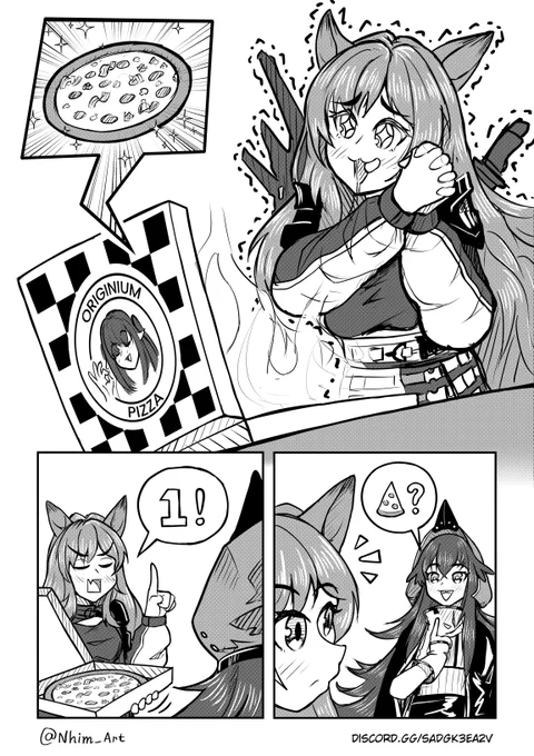 Pizza Dog.

#Arknights #アークナイツ #明日方舟 
