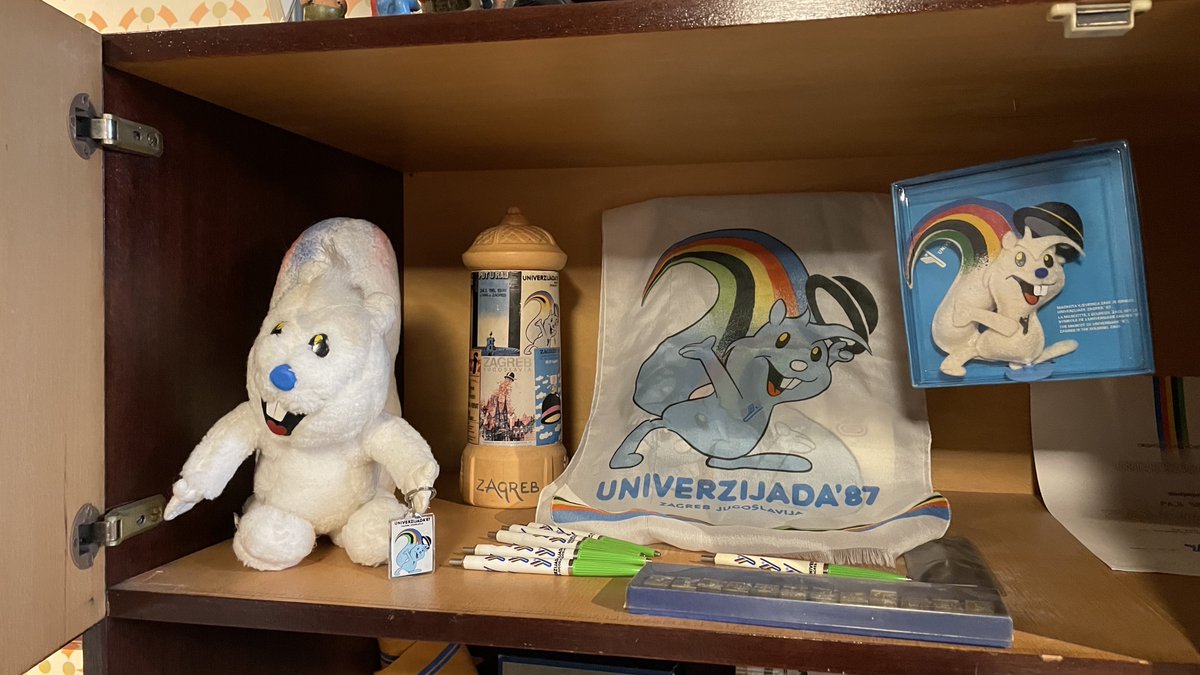 BooksandViews's tweet photo. For #TravelTuesday some love for #Zagi mascot of the 1987 Summer Universiade, an international collegiate sports competition held in Zagreb which showcased the city to the world. Zagi featured prominently in several museums we visited in Croatia https://t.co/53039Pv50i