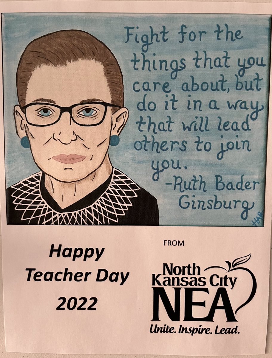 Happy Teacher Day from NKC-NEA. It’s an honor to share the work of <a href="/OneChalkArmy/">One Chalk Army - Same name on other platforms</a> on our Teacher Day cards this year. #TeacherAppreciationDay #TeacherAppreciationWeek