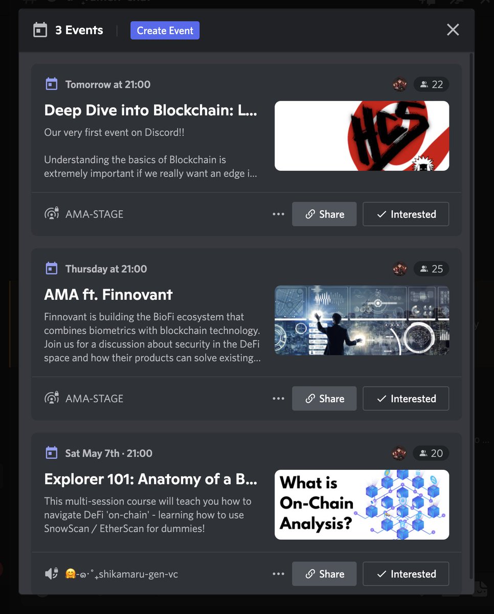 Quite an exciting week ahead of us here at <a href="/HCSociety_/">Hidden Crypto Society</a> (HCS)

__

Here's what we have in store for ALL members⤵️
