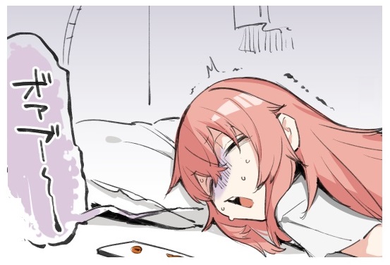 今日のむちまろ 公式ツイッターができたのがこそばゆ過ぎておなかを