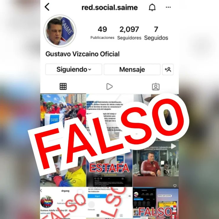 VenezuelaSaime tweet media