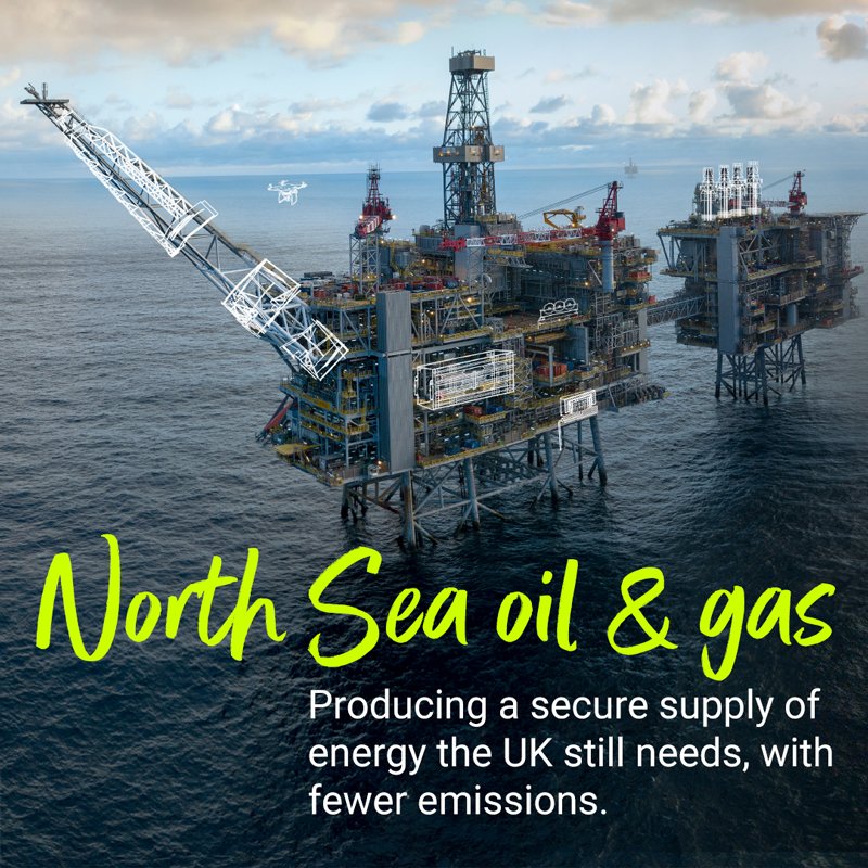 bp_plc's tweet photo. The UK has a plan to boost long-term energy security and cut emissions. At bp, we’re all in.