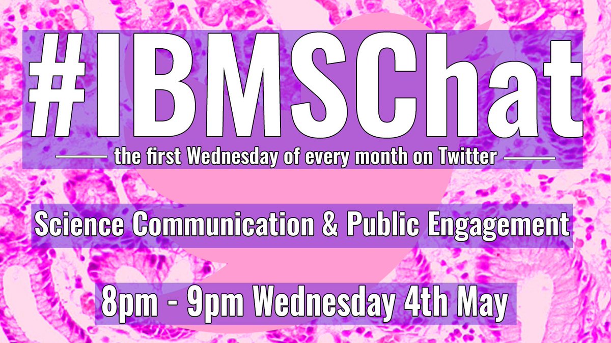 IBMS #AtTheHeartOfHealthcare (@ibmscience) on Twitter photo Join in, question & advise tomorrow, Wednesday 4th May, from 8pm on Twitter using #IBMSChat. May's topic is 'Science Communication & Public Engagement', and we're joined by guest host <a href="/RDabrowski/">Robert Dabrowski</a>, editor of our magazine, 'The Biomedical Scientist': x.com/IBMScience Join in, question & advise tomorrow, Wednesday 4th May, from 8pm on Twitter using #IBMSChat. May's topic is 'Science Communication & Public Engagement', and we're joined by guest host <a href="/RDabrowski/">Robert Dabrowski</a>, editor of our magazine, 'The Biomedical Scientist': x.com/IBMScience