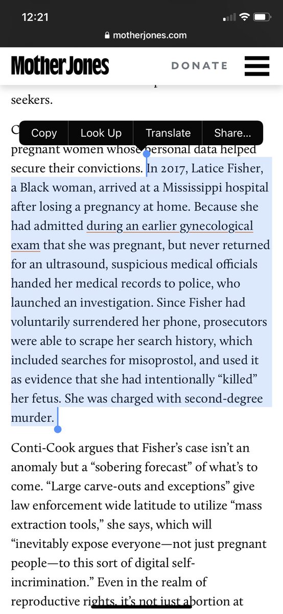 AkbarSAhmed's tweet photo. It’s hard for people abroad and non-specialists to grasp how America’s mix of technological progress, limited privacy &amp; often vindictive institutions can upend the lives of extremely vulnerable people. 

In the context of the Roe news, this powerful example is worth remembering. https://t.co/7uc8QIfTC8