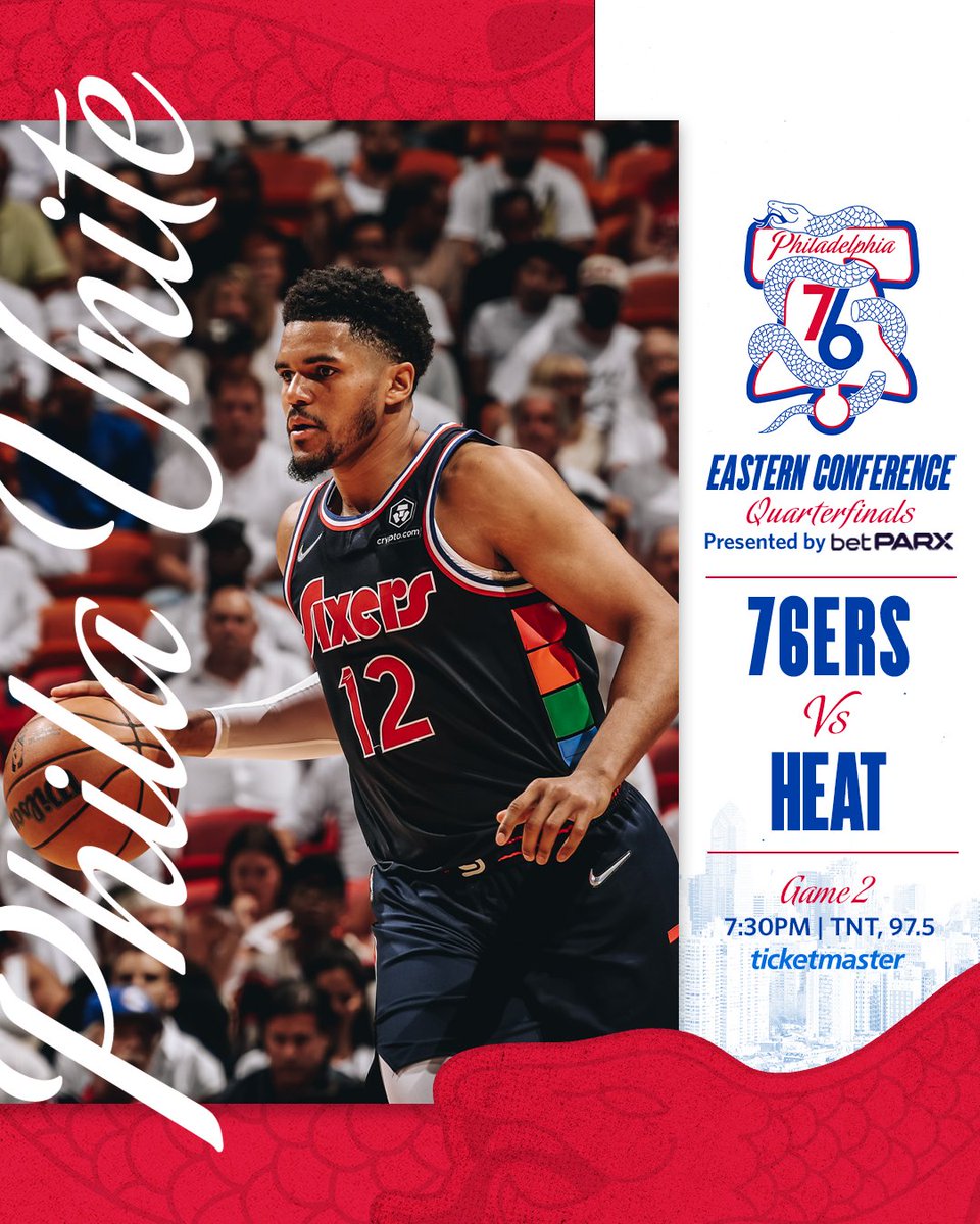 game ✌️. let's get it.

🕖7:30PM
📺<a href="/NBAonTNT/">NBA on TNT</a>
📻<a href="/975TheFanatic/">97.5 The Fanatic</a>
🎙️Sixe.rs/PodcastNetwork                      
🏀<a href="/MiamiHEAT/">Miami HEAT</a>

pres. by <a href="/betPARX/">betPARX</a> | <a href="/Ticketmaster/">Ticketmaster</a>