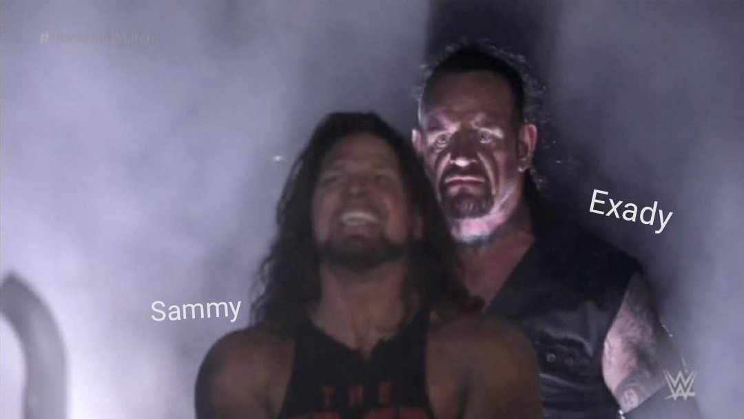 RealExady's tweet photo. @SammyV666 watch your back!

#WEW @slivooo https://t.co/DCPEzmvtcy