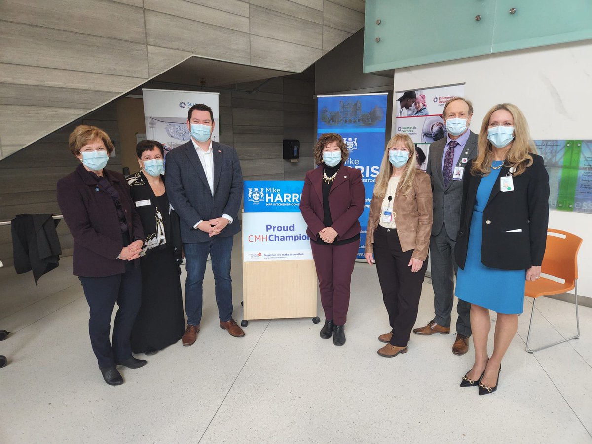 mikeharrisjrpc's tweet photo. Today I announced nearly $85M in funding for Ontario's health care sector in @RegionWaterloo. Investing in our hospitals is part of our plan to build a stronger, more resilient health care system. @_CMHospital @StMarysGenHosp @grhospitalkw 

https://t.co/DWem4OZLIc https://t.co/zhlHJGin9K