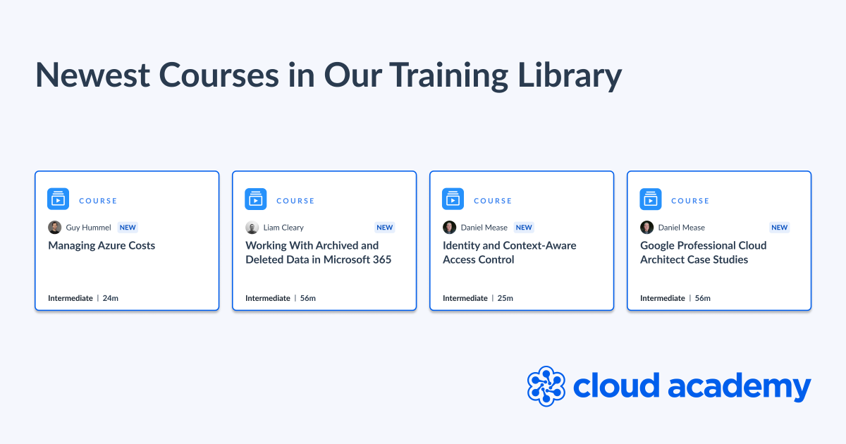 QANorthAmerica's tweet photo. 🔥 We have released a batch of new courses to help boost your tech skills. Ready to learn? 💪 https://t.co/unxmcdmofP
#Azure #Microsoft365 #GoogleCloudArchitect #GCP #GoogleCloudCertified #AzureCertified https://t.co/LGR2pznCxK