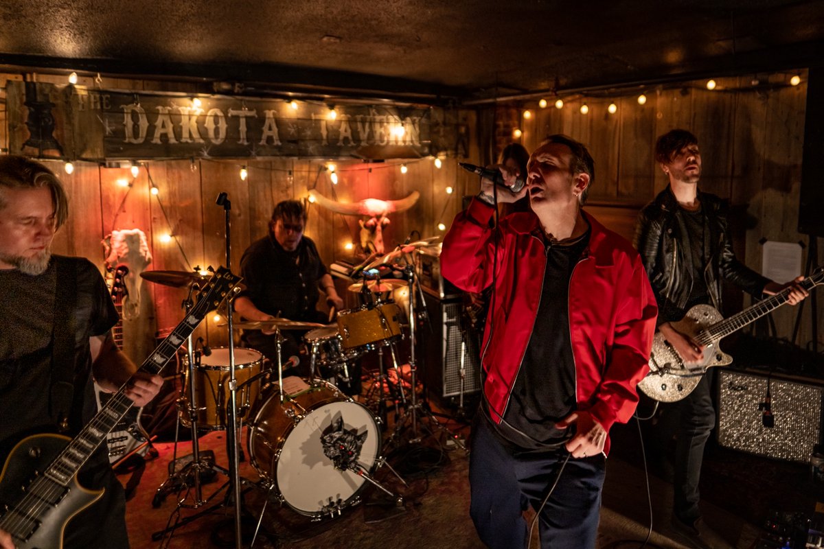 DefConHQ's tweet image. Well that was a night to remember!

Def Con Sound System show #1 is now in the history books.

Thank you to Yvonne, and The Dakota Tavern for having us. And to Christian and the Sinners, and Mark Malibu and the WASAGAS for their absolute barn burner performances.