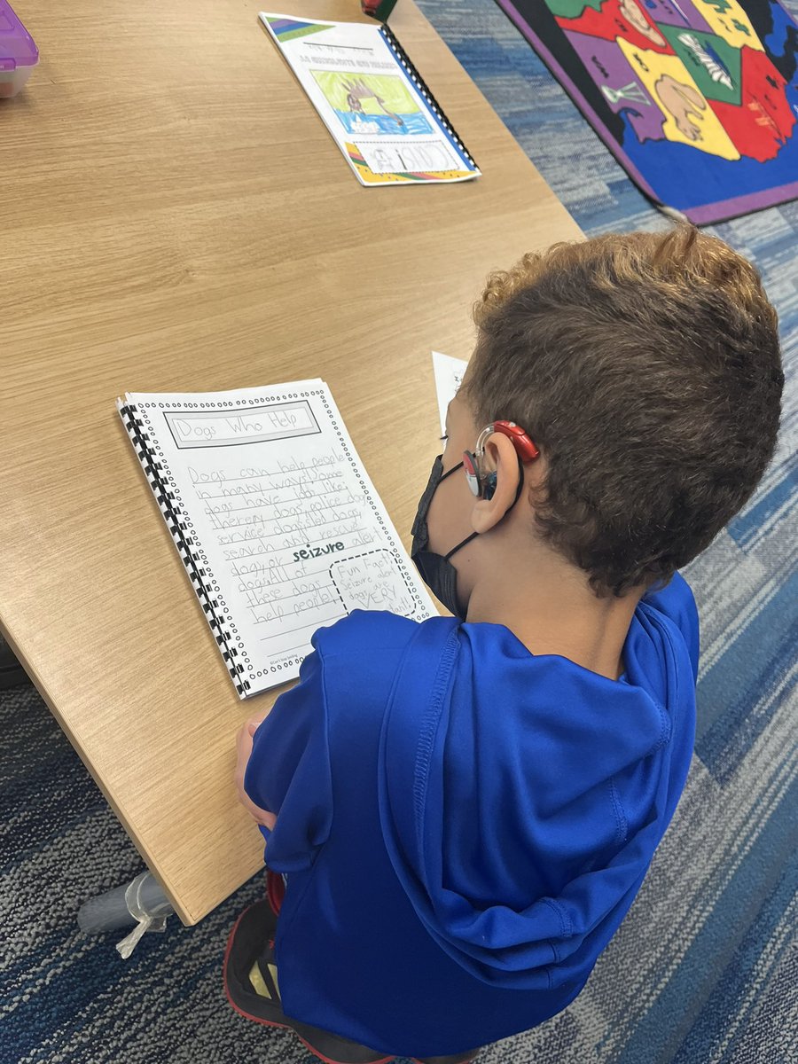 abergersclass's tweet photo. So much fun! We did a gallery walk, looking and learning from everyone’s All About Books! @Jyouanes_ADDAMS #addamslearners @royaloakschools https://t.co/97tJknN1hU