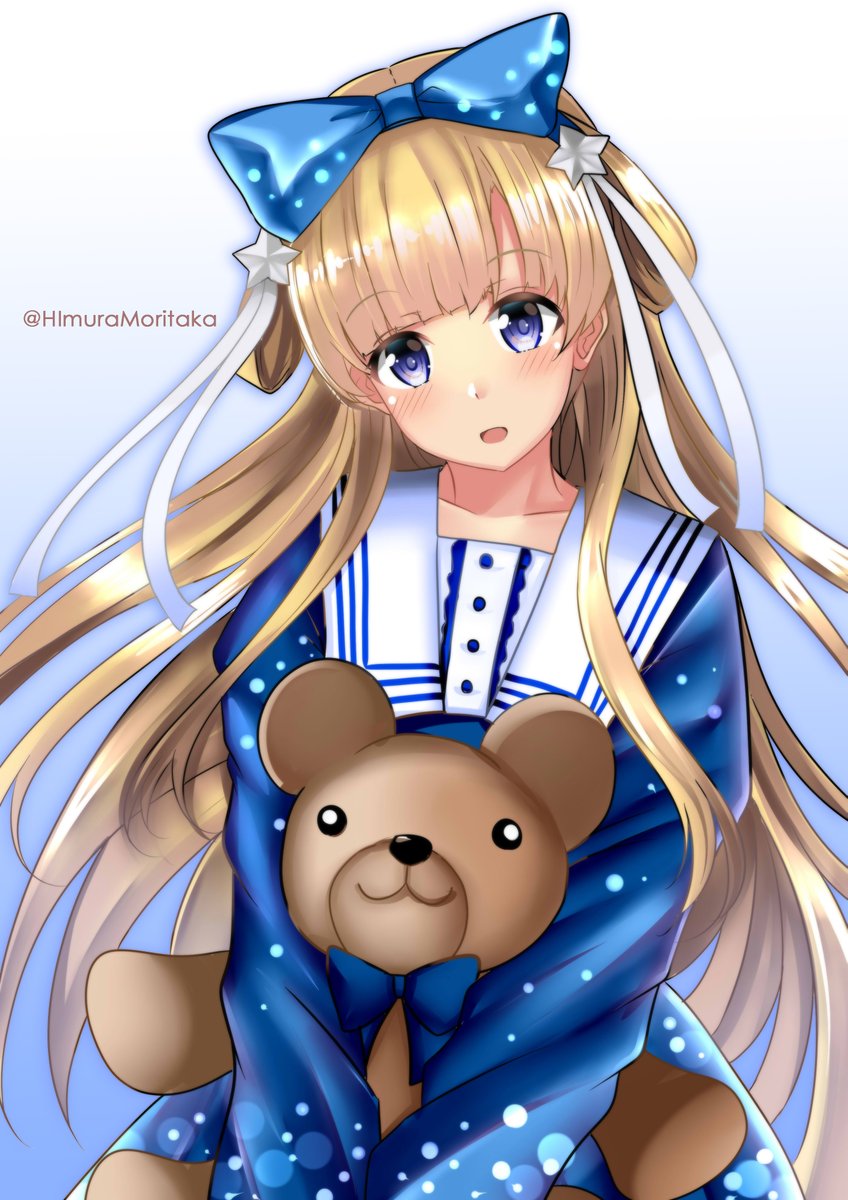 フレッチャー(艦これ) 「🎀フレッチャーちゃん(ロリータファッションver)
#フレッチャー 
#艦これ」|火村 モリタカ＠/5月COMITIA144（B51a)/その次は神戸かわさき10のイラスト