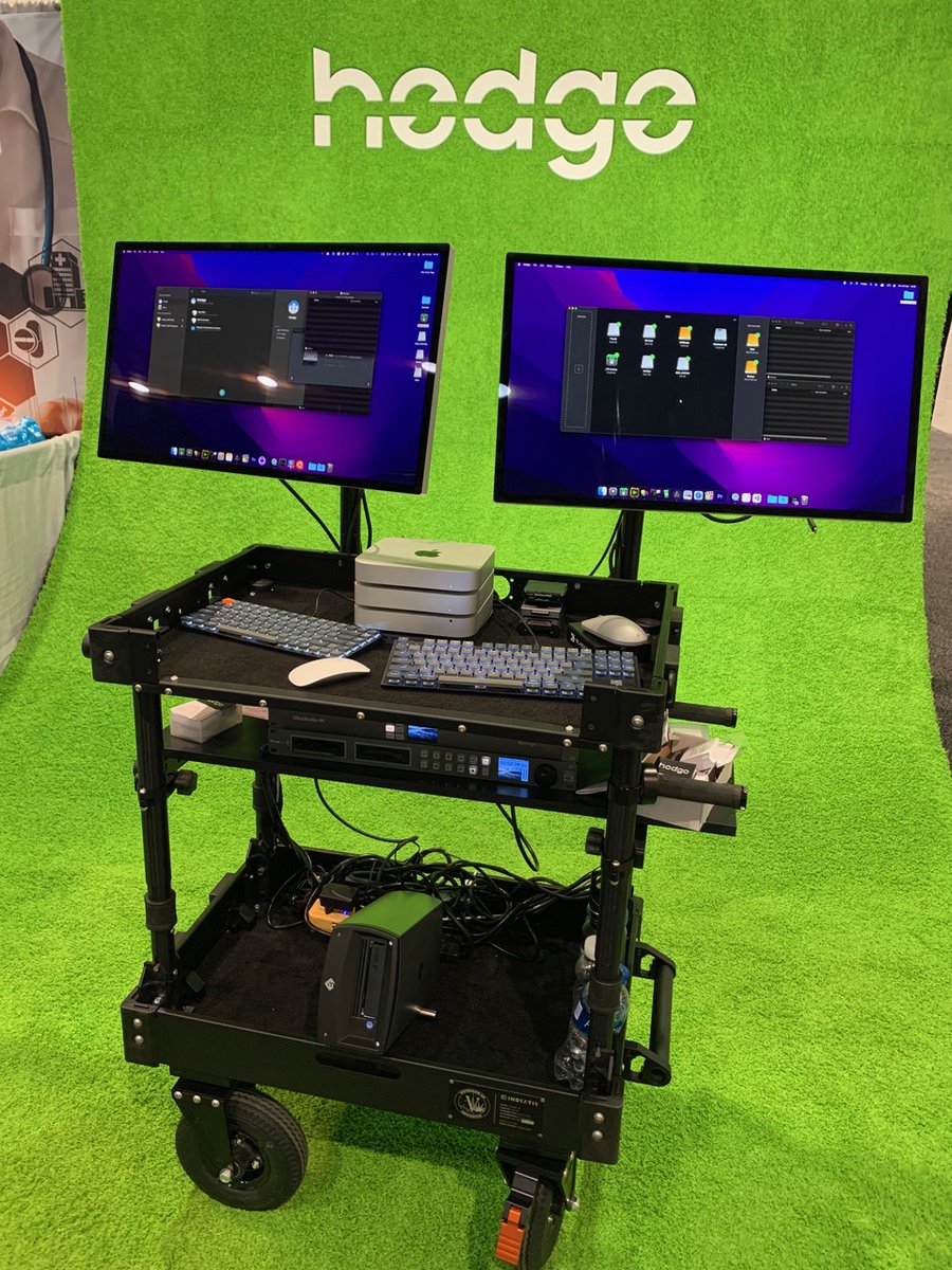 Thank you to the team at <a href="/hedgeforvideo/">Hedge</a> for showing our mTape LTO9 in their booth at NAB 2022.

All mLogic Thunderbolt LTO archiving solution ship with a free copy of Hedge Canister LTFS software. 
#NABSHOW #mLogic #LTO #tapestorage