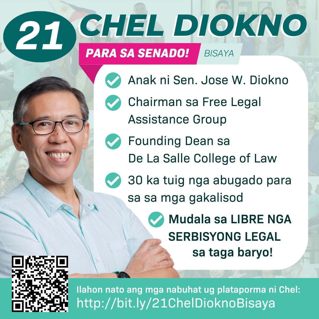 ChelDiokno's tweet photo. Bisaya: https://t.co/RrLFnE4i1G https://t.co/Q72h4aaaEp