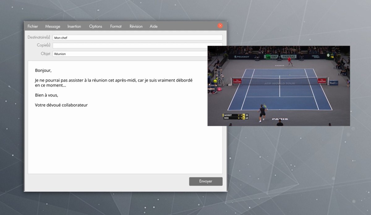#MardiConseil : travaillez 💻 tout en gardant un œil sur votre match avec la fonction Picture in Picture sur #myCANAL.
canalplus.com/divertissement…