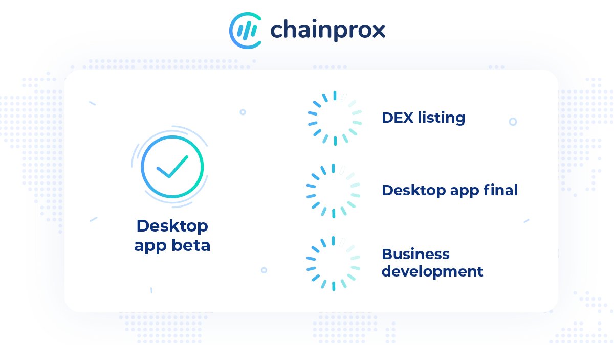 Are you wondering which way the project is developing? 

The beta of the desktop application is now ready, more info coming soon! 🚀

Discover our next plans for the second quarter!📆

#cryptocurrency #blockchain #PassiveIncome