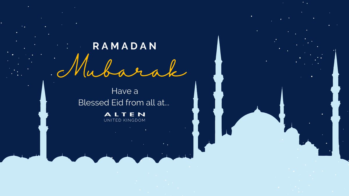 altenltd's tweet image. Eid Mubarak from all at ALTEN🌙 #EidMubarak