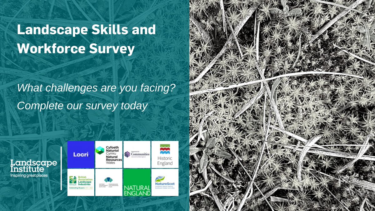 NatureScot's tweet photo. It’s a crucial time for the #LandscapeSector - help establish what's needed to lead the #GreenRecovery. Whether you’re a parks professional, urban designer or landscape architect, complete the 
@talklandscape #LandscapeSkillsAndWorkforceSurvey today https://t.co/2LFHfKtIhT ✅ https://t.co/vte95nDvKe