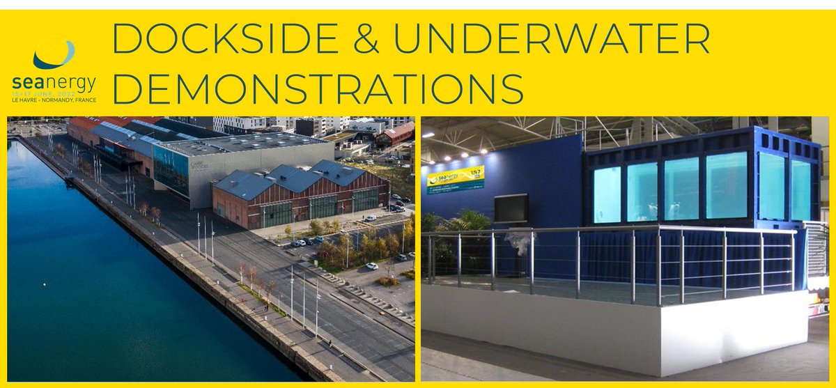 BluesignEvents's tweet photo. [#Seanergy2022]🌊Showcase your technologies🌊
Join @akrocean,@EDF_RE,@Escadrone #TSM #GEOxyz #Cadden or #Subtop &amp; demonstrate your solutions &amp; products in front of the whole #offshorerenewable community! 
#offshorewind #bluegrowth #MRE
>> https://t.co/wIDdgRkc19 https://t.co/sfU0cFYmqg