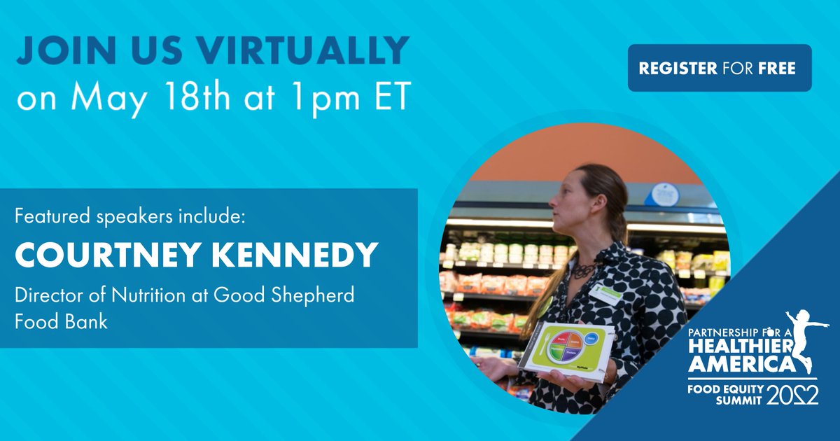 PHAnews's tweet photo. Courtney Kennedy, Director of Nutrition at @FeedingMaine, will join the #PHASummit on May 18th to discuss how food bank partners work with @PHAnews to uplift the health and wellbeing of the communities they serve.
πJoin the conversation at https://t.co/cfcjUt2WOX. https://t.co/H3tifRfUcR