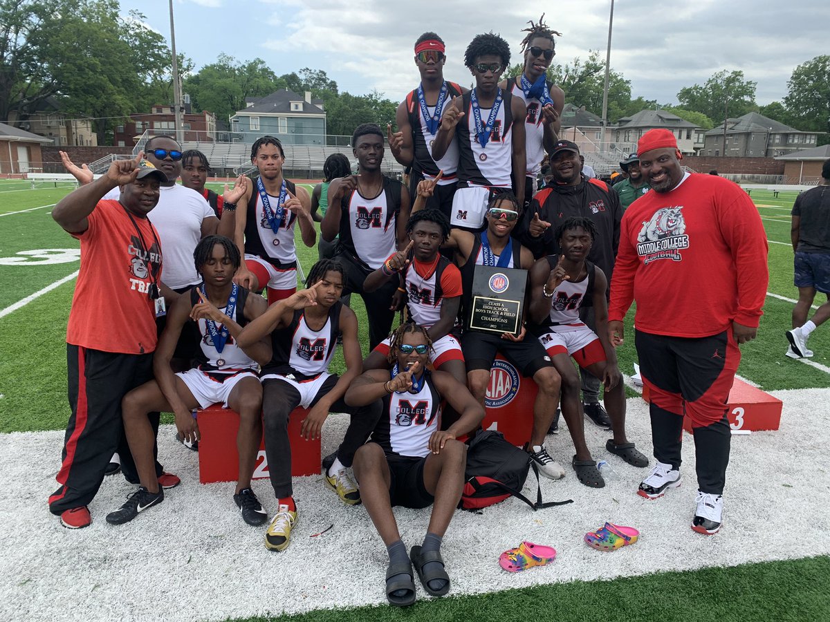 2022 SCIAA Class A Boys Track and Field Champions <a href="/MemphisMCHS/">Middle College High</a> <a href="/TheRealBulldogs/">Middle College Sports</a>